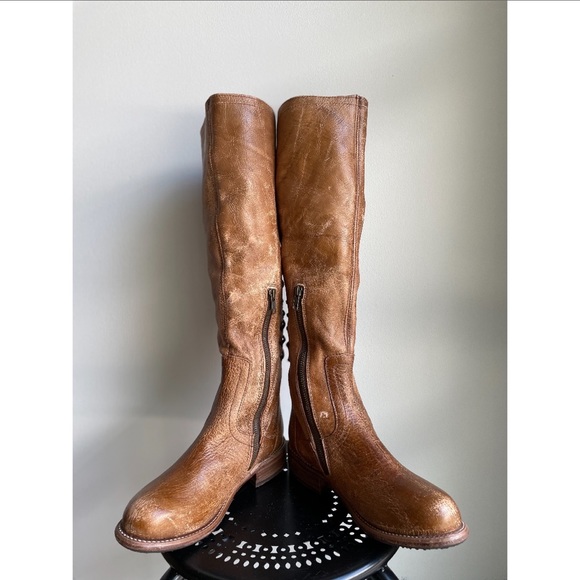 Bed Stu Surrey tall leather boots - Picture 4 of 7